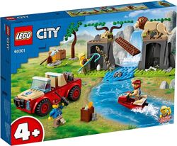 Lego City Спасательный внедорожник для зверей 60301