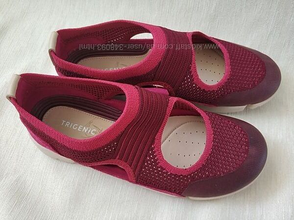 Балетки мокасины clarks 36 размер спортивные туфли женские оригинал