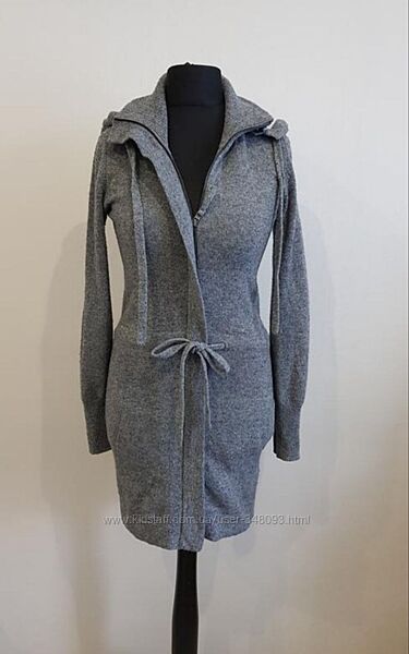 Шерстяной кардиган Marc O´polo XS - S оригинал шерсть 100 кофта на молнии