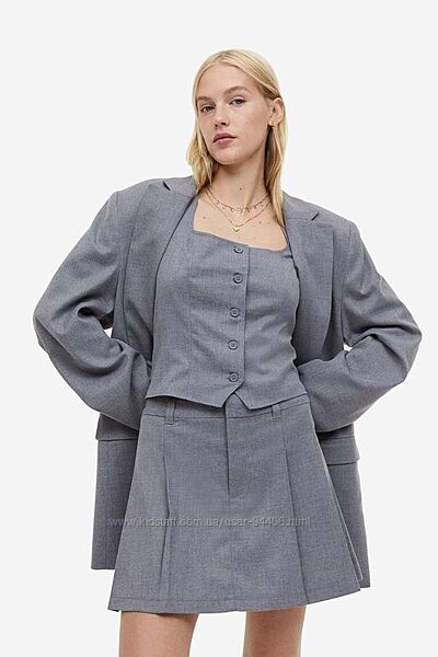 Новая юбка в складки H&M