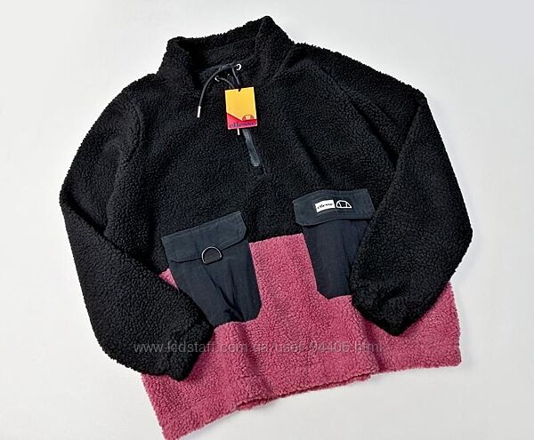 Новая теплая флисовая кофта свитшот ELLESSE