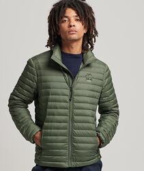 Демисезонная мужская куртка Superdry пух и перо Новая