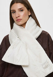 Женский утепленный белый шарф Tommy Jeans