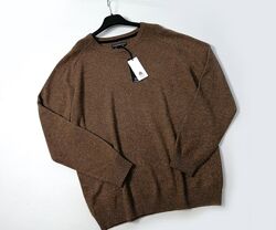 Новый мужской теплый шерстяной свитер 100 wool