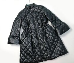 Брендовая женская двухсторонняя куртка пух перо Emporio Armani