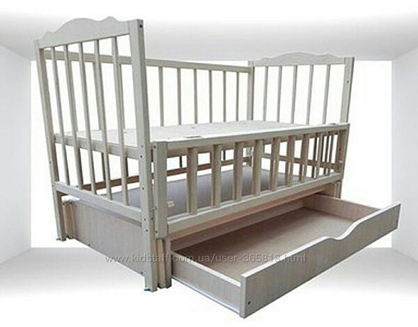Кроватка кровать детская ліжечко на маятниках ящик Новые со склада  