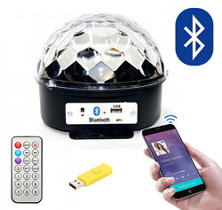 Дискошар, МР3 , LED Magic Ball Light с Bluetooth
