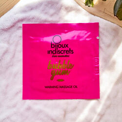 Олія з розігрівальним ефектом Bijoux Light my Fire Strawberry Bubblegum 2 