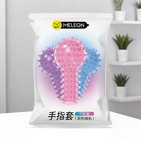 Стимулююча насадка на палець 1шт для інтимних ігор