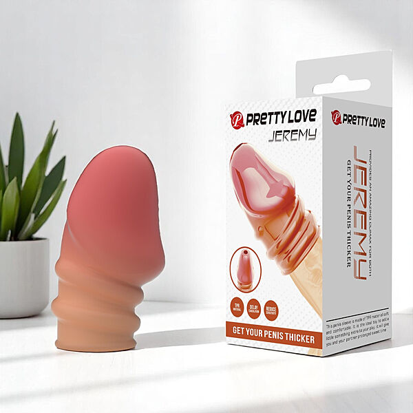 Насадка на пеніс еластична з мякого матеріалу Jeremy Baile