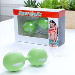 Інтимні вагінальні кульки Smartballs Boss Series колір зелений
