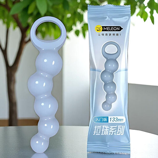 Анальні намиста Meleon анал ланцюжок гнучка пружна з кільцем