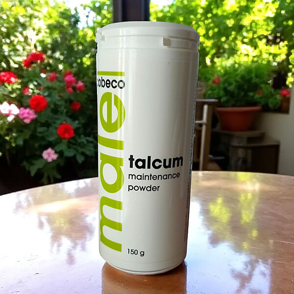 Пудра тальк засіб для догляду за секс іграшками Male Cobeco Talcum Powder