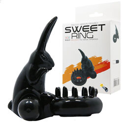 Віброкільце на член у вигляді кролика Pretty Love sweet ring rabbit Baile