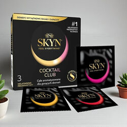 Презервативи SKYN Cocktail Club з ароматами коктейлів 3 шт
