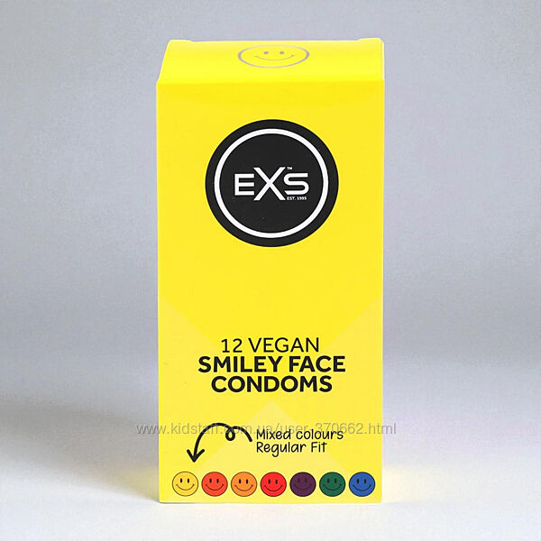 Презервативи EXS Smile ультратонкі для інтимної близькості комфортні 12 шт