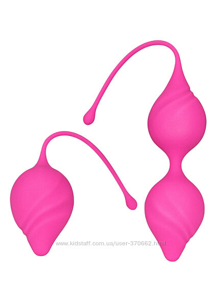 Набір вагінальних кульок Hera Set Pink силіконові для тренування мязів