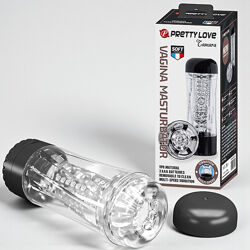 Мастурбатор з вібрацією Pretty Love Lamara інтимна іграшка для чоловіків