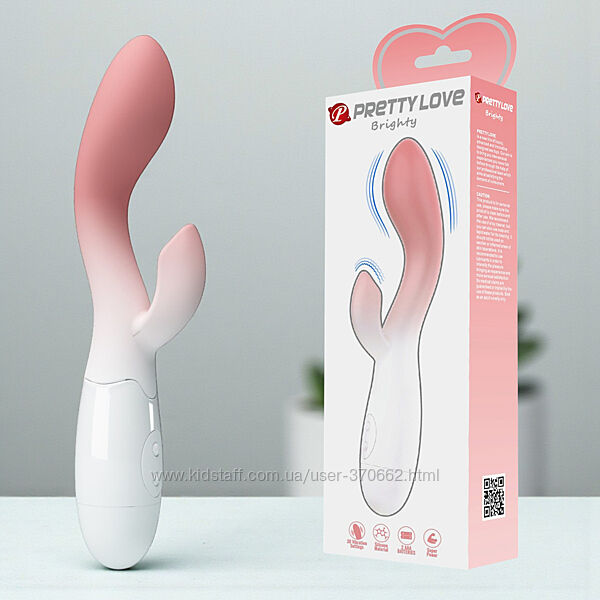 Вібратор Pretty Love Brighty стимулятор для жінок із 30 режимів вібрації