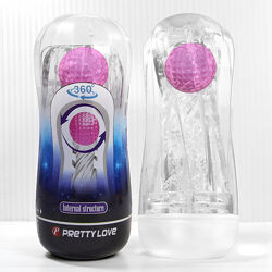 Мастурбатор Pretty Love Internal Structure еластичний текстурований