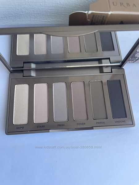 Палетки тіней urban decay