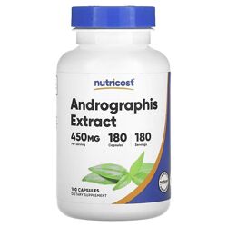 Nutricost, экстракт андрографиса 450 мг