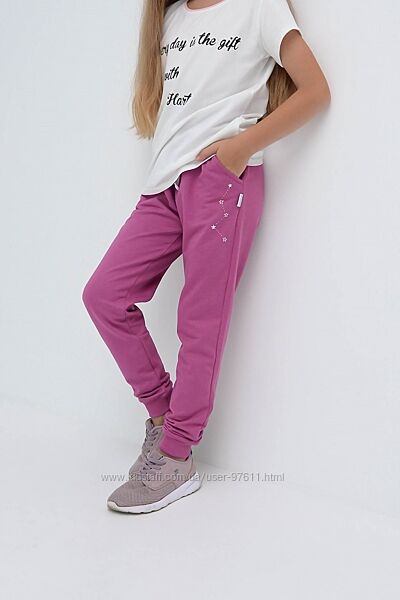Спортивні штани Hart для дівчинки розміри 86-128 бавовна різні кольори