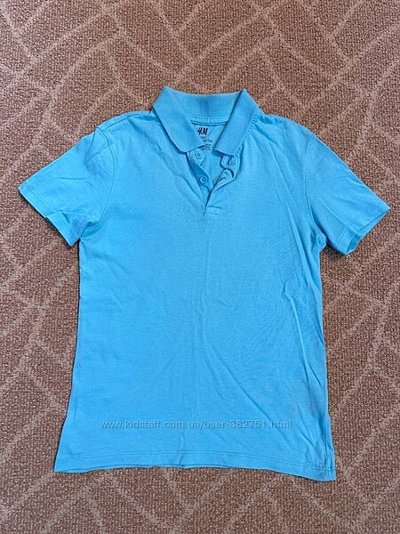 Поло з коротким рукавом бу H&M на 6-8 років