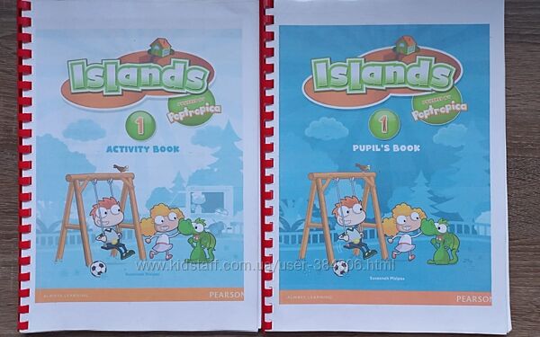 Комплект англійської Islands 1  подарунок