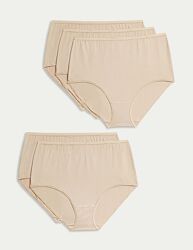 Набор трусиков из модала Marks&Spencer модель Full briefs р.12-20
