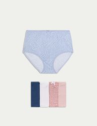 Набір трусиків Marks&Spencer модель Full briefs висока посадка  10-24