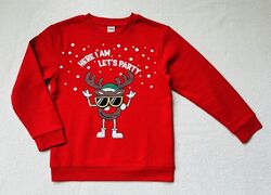 Светр Waikiki з різдвяним принтом в новому стані, розмір 128-134