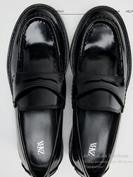 Туфлі лофери zara 39