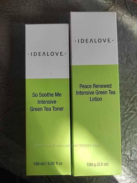 Idealove тоник и лосьон зеленый чай