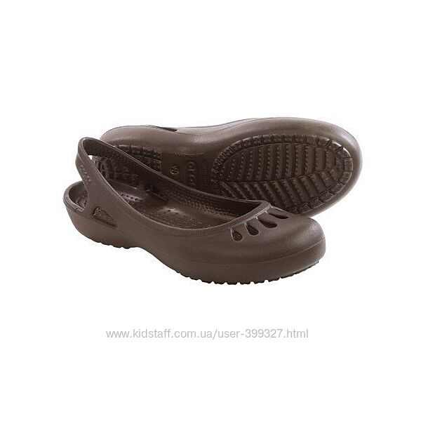 Балетки, босоніжки, босоножки CROCS р. w10/40-41/26,5см. Нові 