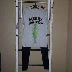 Піжама, пижама для підлітків New Look р. S на 176-182см. Нова