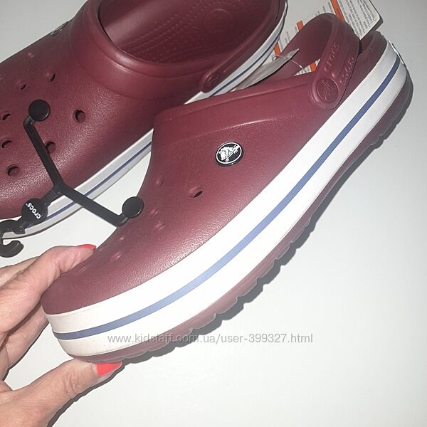 Кроксы, крокси Crocs Crocband м10/42-43/27,5см. Нові. Оригінал