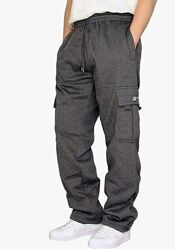 Спортивні штани, штаны з начосом cargo розмір рM/L на 176-182см. Нові