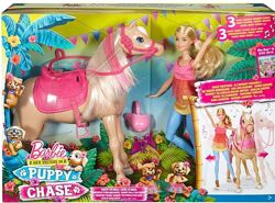 Кукла барби Barbie  набор с танцующей лошадкой DMC30