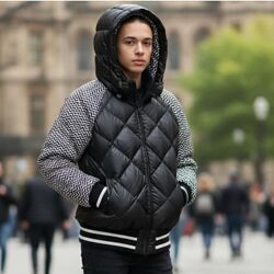 Якісний натуральний пуховик куртка evona p. S/L