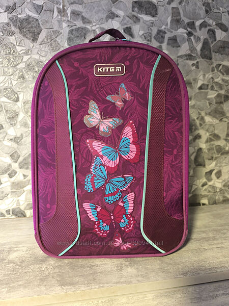 Рюкзак шкільний каркасний kite education 703-1 butterflies