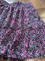 Легка спідничка у трендову квіточку