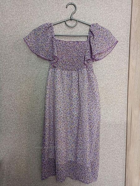 Легкий сарафан модний принт розмір с ix-o