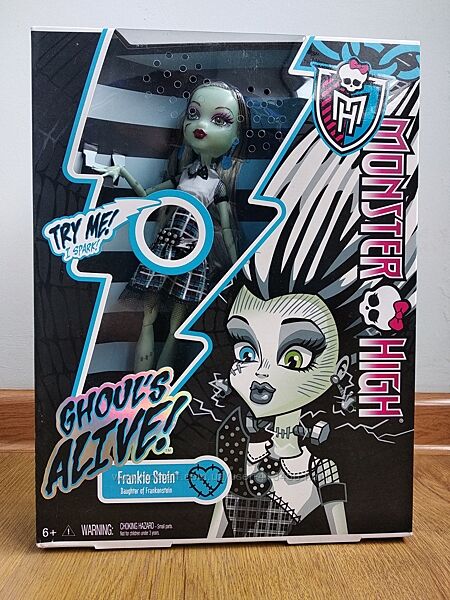 Monster High Ghouls Alive Frankie Stein. Оригінал