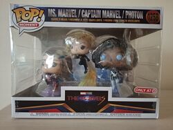 Funko pop 1258. Ms. Marvel, Captain Marvel, Photon. Оригінал