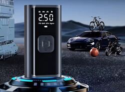 Компрессор портативный DS-575 на аккумуляторе 