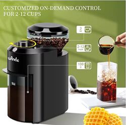 Кофемолка электрическая жерновая Wancle