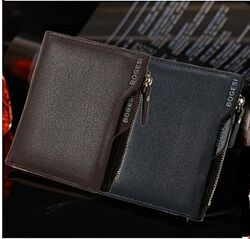 Мужской бумажник портмоне BOGESI с замком