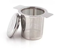 Ситечко-фильтр для чая кофе с крышкой