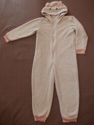 Пижама кигуруми слип человечек на 7-8 лет 122-128 см